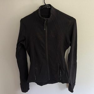 Black Lululemon Define Jacket. Size 6, Full-Zip Luon Material